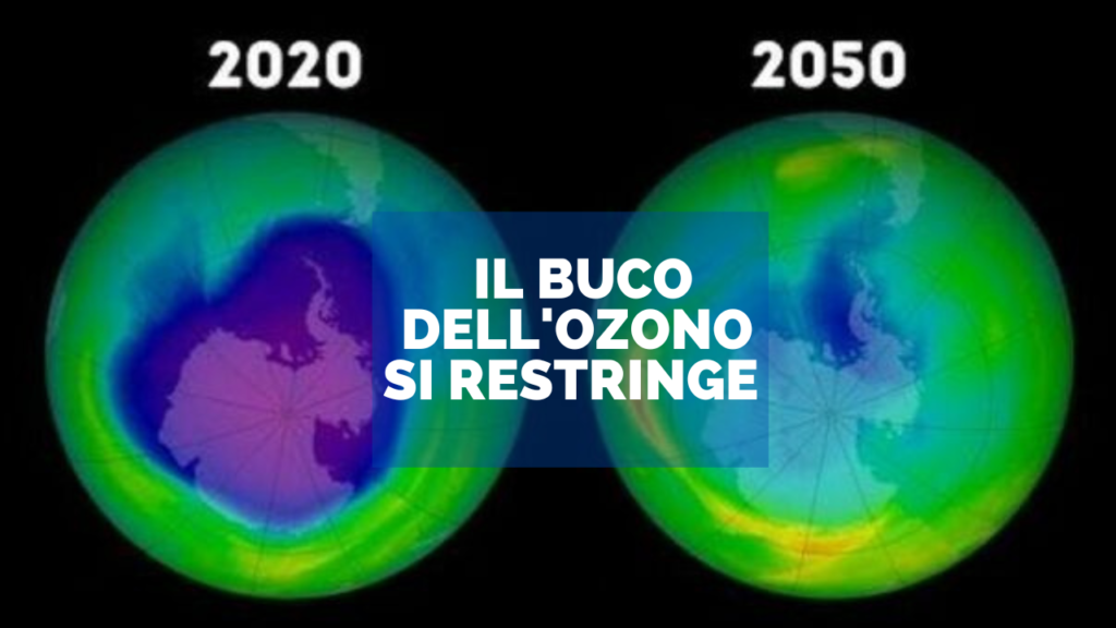 Il buco dell’ozono si riduce